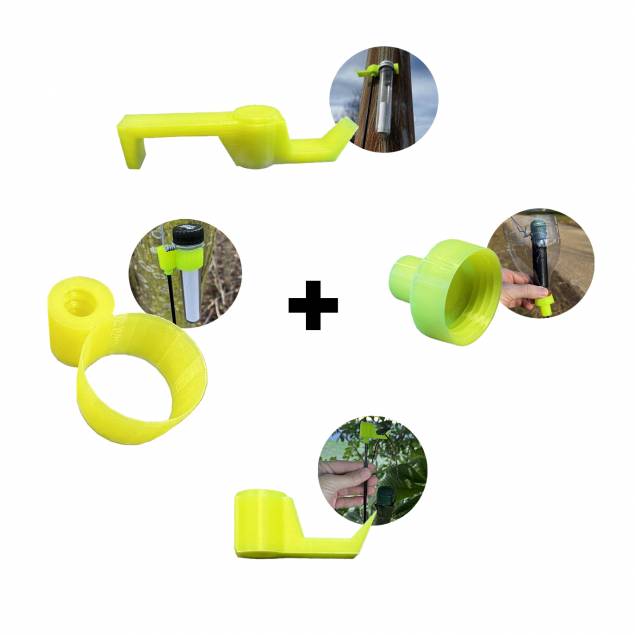 Mini haak voor geocaching extractor - 3D geprint