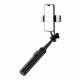 Selfiestick 3-in-1 met tripod, afstandsbediening en dual LED verlichting - tot 1,33m