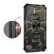 Extra beschermend iPhone 12 Pro Max hoesje met kickstand - Groen camo