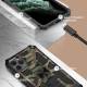 Extra beschermend iPhone 12 Pro Max hoesje met kickstand - Groen camo