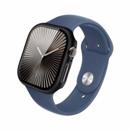  Cover met beschermglas voor Apple Watch 10 - 46mm - Zwart