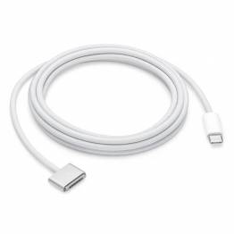 USB-C til Magsafe 3 T-kabel 2 Meter - Hvid - OEM Kvalitet