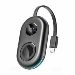 Joyroom Apple Watch powerbank met display en USB-C kabel - 2.500mAh - 3W - Zwart