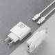 Dudao GaN 30W PD oplader USB-C / USB-A incl 1m USB-C kabel - Wit