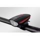 RockBros oplaadbare, waterdichte fietslamp met piep piep bel - 1200mAh - 250lm