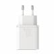 Joyroom Dual iPhone/iPad USB QC3.0 en USB-C PD oplader - 30W - Wit