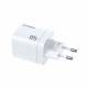 Wozinsky 65W GaN PD oplader m 2x USB-C en 1x USB-A poorten