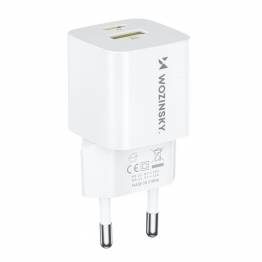  Wozinsky 33W PD QC nano USB-C/USB-A oplader