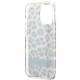 Guess GUHCP13LHSLEOW iPhone 13 Pro / 13 brun hardcase Leopard