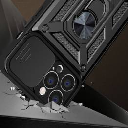  Hybrid Armor Camshield-cover til iPhone 13 Pro