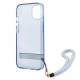 Guess iPhone 13 mini blå hardcase Translucent Stap