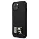 Karl Lagerfeld iPhone 13 sort hardcase Ikonik Patch