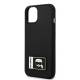 Karl Lagerfeld iPhone 13 mini sort hardcase Ikonik Patch