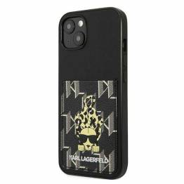  Karl Lagerfeld Karlimals cover med kortplads til iPhone 13 - sort