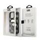 Karl Lagerfeld iPhone 13 Pro / 13 hardcase sort Monogram Ikonik Patch