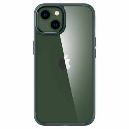  Spigen Ultra Hybrid iPhone 13 Cover - Mørkegrøn