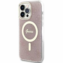  Guess iPhone 13 Pro Max pink hardcase 4G MagSafe