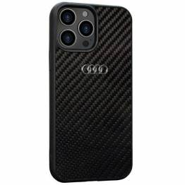  Audi Carbon Fiber iPhone 13 Pro Max sort hardcase