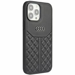  Audi Original Læder iPhone 13 Pro / 13 sort hardcase