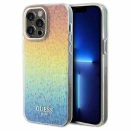 Guess IML Facetteret Spejl Disco Iridescent cover til iPhone 13 Pro / 13 - multicolor