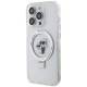 Karl Lagerfeld Ring Stand Karl&Choupette MagSafecover til iPhone 13 Pro Max - hvid