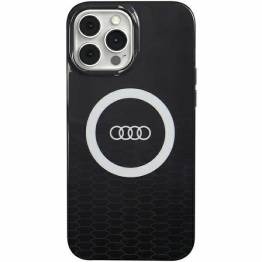 Audi IML Big Logo MagSafe-cover til iPhone 13 Pro Max - sort