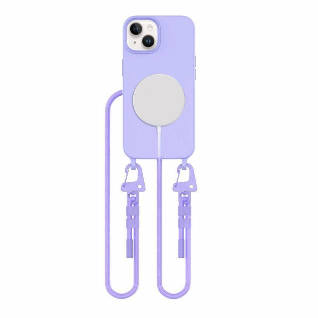 Tech-Protect MagNecklace MagSafe iPhone 13 Cover - Lilla