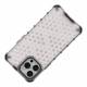 Honeycomb cover med TPU-bumper til iPhone 13 Pro Max sort