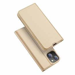 Dux Ducis Skin Pro Bookcase-typecover til iPhone 13 guld