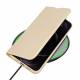 Dux Ducis Skin Pro Bookcase-typecover til iPhone 13 Pro Max i guld