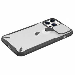  Nillkin Cyclops Cover holdbar cover med kamera-cover og foldbart stativ iPhone 13 Pro sort