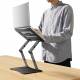 Robuuste en flexibele laptopstandaard incl. telefoonhouder - tot 52 cm - Zilver