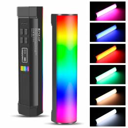 RGB Stick Light LED foto licht met batterij en verstelbare helderheid - 17cm