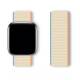 Sport nylon Loop band voor Apple Watch Ultra en Watch 44/45/46/49mm - Beige/Blauw/Oranje