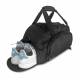 2-in-1 sporttas en rugzak in handbagageformaat - 40x20x25cm - Zwart