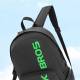 RockBros opvouwbare rugzak - 18l - 46x38cm - Zwart met groen logo