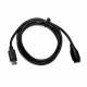 USB-C oplader kabel voor Garmin Fenix, Instinct, Forerunner enz. - 1m