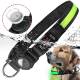 Waterdichte LED-halsband met AirTag-houder voor honden - Roze - 38-60cm - Groot