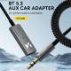 Wozinsky Bluetooth 5.3 audio-adapter voor AUX mini jack aansluiting in auto enz.