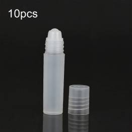  10 stk plasticbuizen voor parfum of geocaching - 1,5 x 6,7 cm