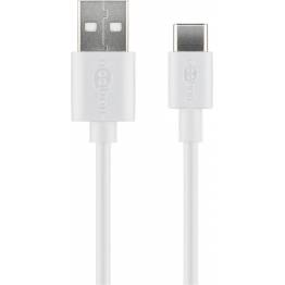 GooBay USB-C naar USB 2.0 kabel - 2 meter - Wit