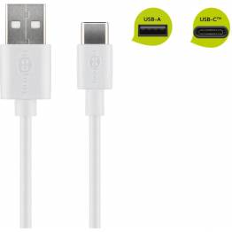  GooBay USB-C naar USB 2.0 kabel - 2 meter - Wit