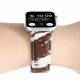 Kunstleer band met dierenpatroon voor Apple Watch 38/40/41/42mm - Paard