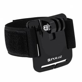  Velcro polsband armband voor GoPro afstandsbediening - tot 23 cm - Zwart