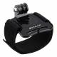 Velcro polsband armband voor GoPro afstandsbediening - tot 23 cm - Zwart