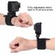 Velcro polsband armband voor GoPro afstandsbediening - tot 23 cm - Zwart
