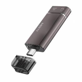  USB-C naar HDMI 4K-adapter met 100W PD USB-C en mini jack voor Mac en iPhone
