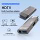 USB-C naar HDMI 4K-adapter met 100W PD USB-C en mini jack voor Mac en iPhone