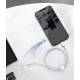 Baseus USB-C naar Lightning kabel - 1m - Wit