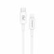 Dudao USB-C naar Lightning kabel - 1m - Wit